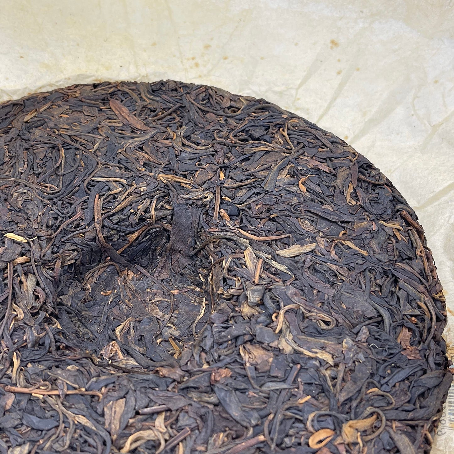 Custom Tea Big Green Seal 2007 Raw Pu-Erh Tea Cake 380g