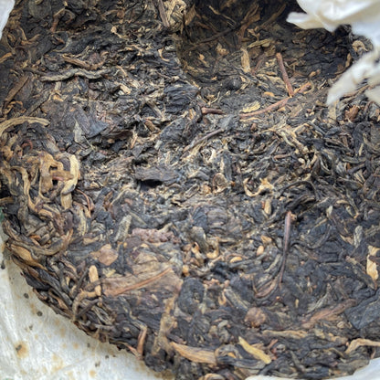 2006 China Tea Bulang Big Tree Raw Pu-erh Tea Cake, 357g, from Yunnan