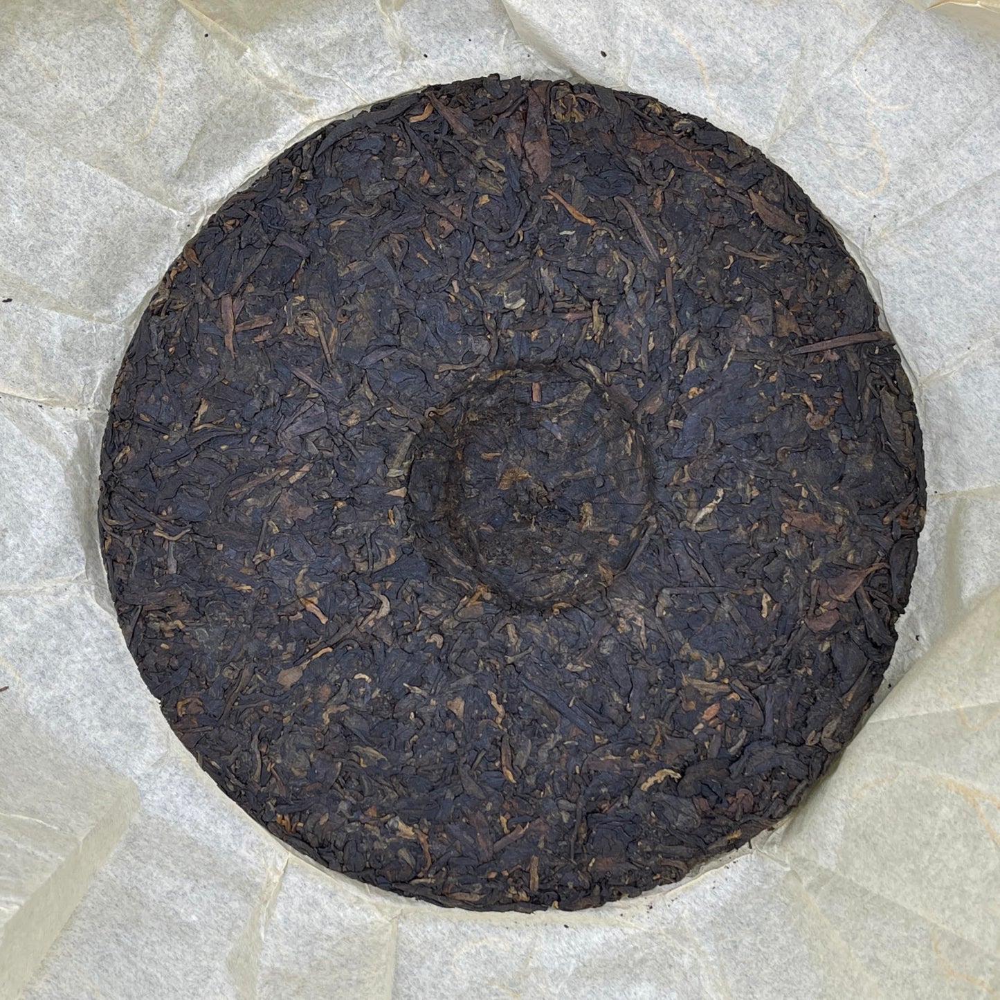 Lancang Ancient Tea 2017 0083 Classic Ripe Pu-erh Tea Cake 357g