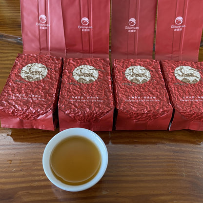Taiwan Red Oolong Tea,Biluoyuan Mature Fruit Taste Red Oolong Tea,150g x 4