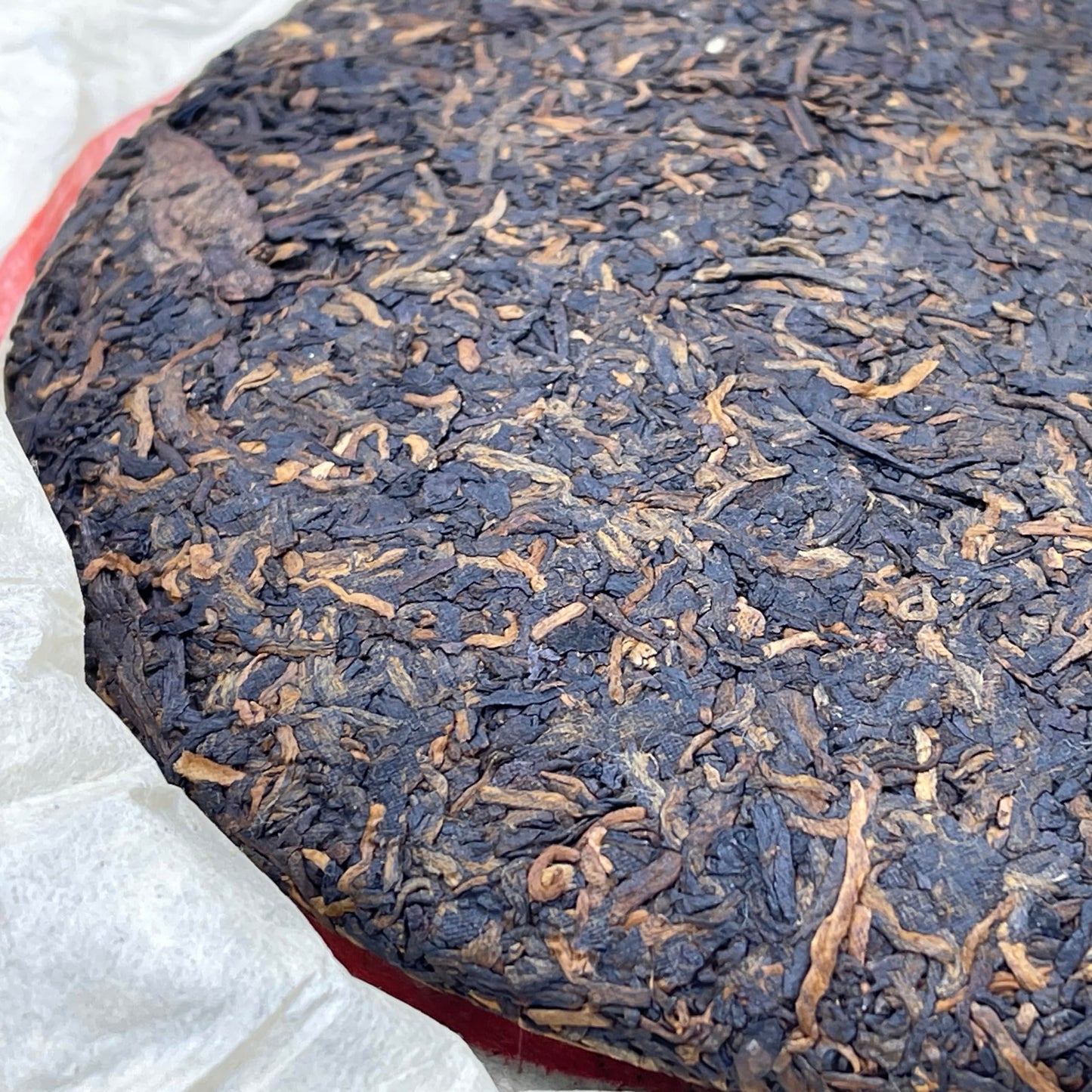 2001 Dahongyin Ripe Pu-erh Tea Cake, 357g, Customized by China Tea Brand, from Yunnan