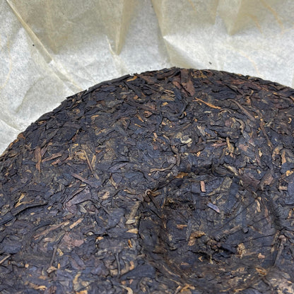 Lancang Ancient Tea 2017 0083 Classic Ripe Pu-erh Tea Cake 357g