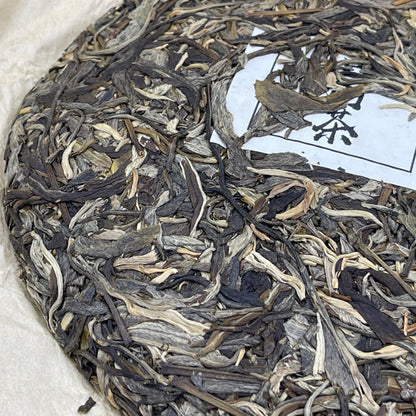 Pu-Erh tea,2023,Eighteen Villages of Mengku-Iceland,357g,Raw