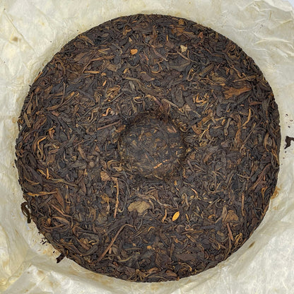 2006 Custom Tea Brown Mountain 8021 Ancient Tree Raw Pu-erh Tea Cake, 380g, from Yunnan