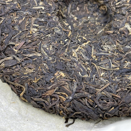 Lancang Ancient Tea 2010 007 Raw Pu-erh Tea Cake 357g