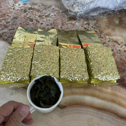 Motenling Lightly Roasted Oolong Tea, 150g × 4, from Jiafang Tea Garden, Taiwan High Mountain Tea