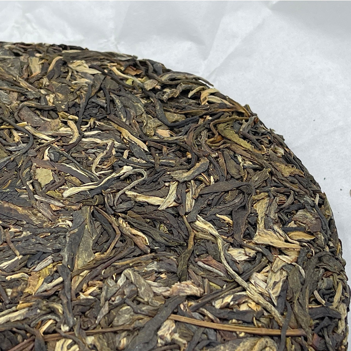 2019 Zhou's Brown Mountain Raw Pu-erh Tea Cake, 357g, from Yunnan