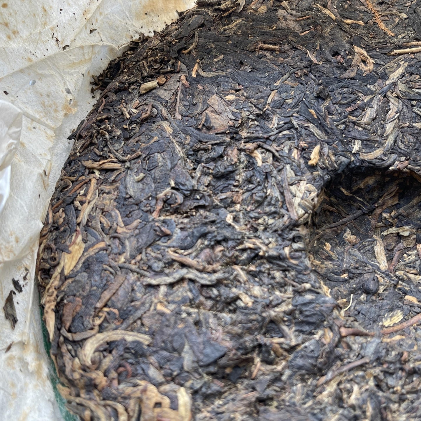 2006 China Tea Bulang Big Tree Raw Pu-erh Tea Cake, 357g, from Yunnan
