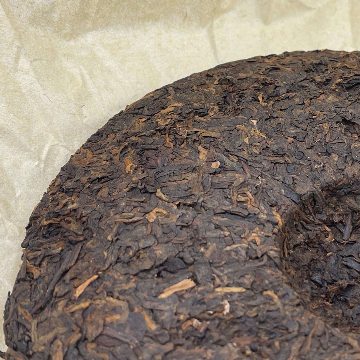 Pu-Erh tea,2003,Customized Tea Yunnan Qizi Cake Tea Green Seal,357g,Ripe