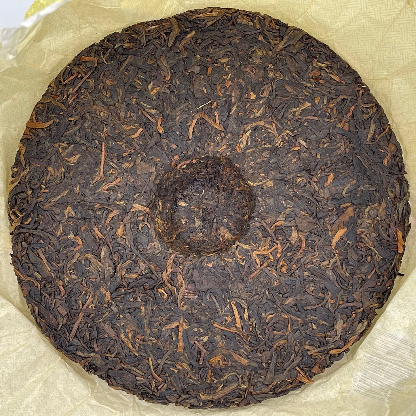 Custom Tea 10th Anniversary of Hong Kong's Return 2007 Raw Pu-Erh Tea Cake 357g