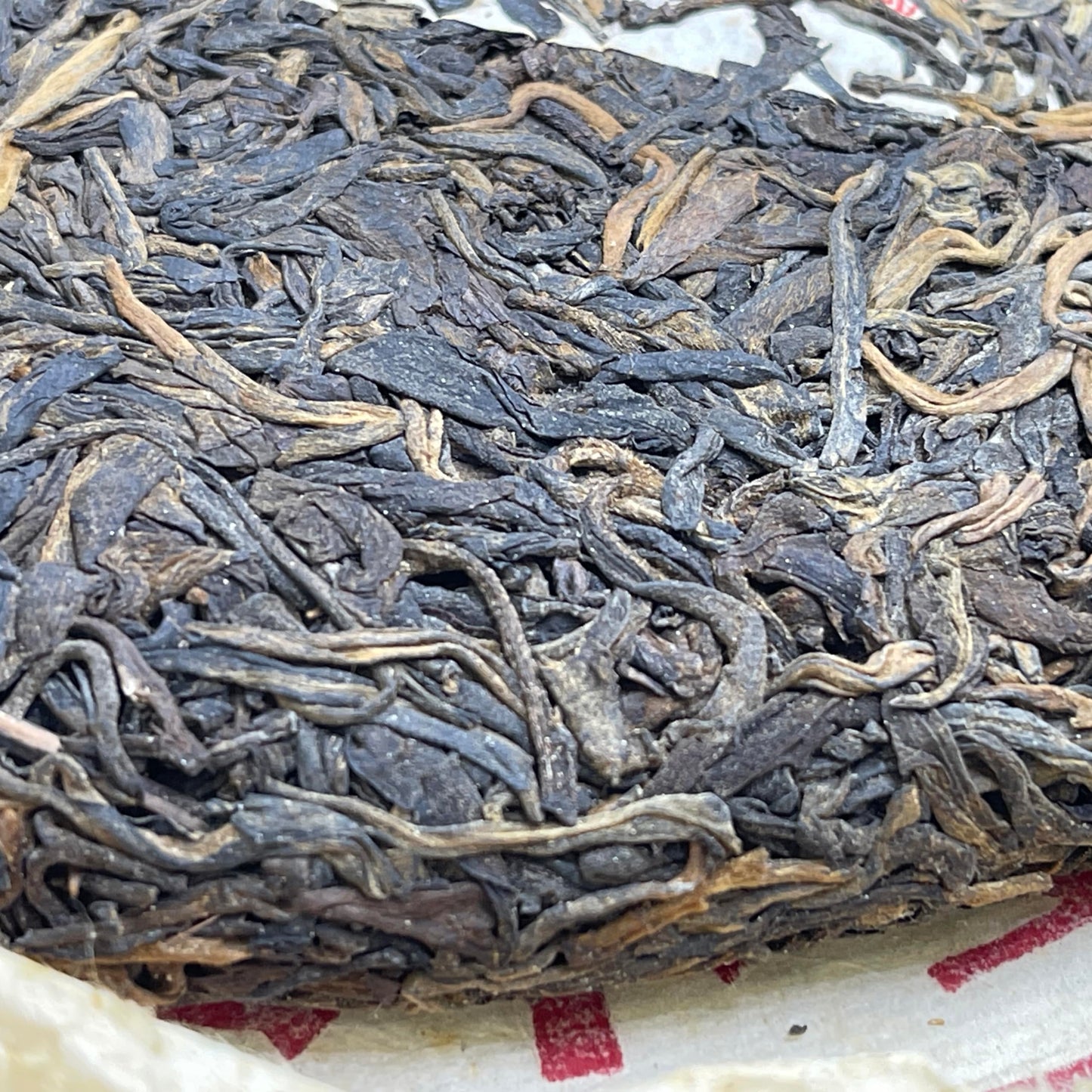 1999 Hong Kong Aged Custom Fuhai Qing Bing Raw Pu-erh Tea Cake, 357g, from Yunnan