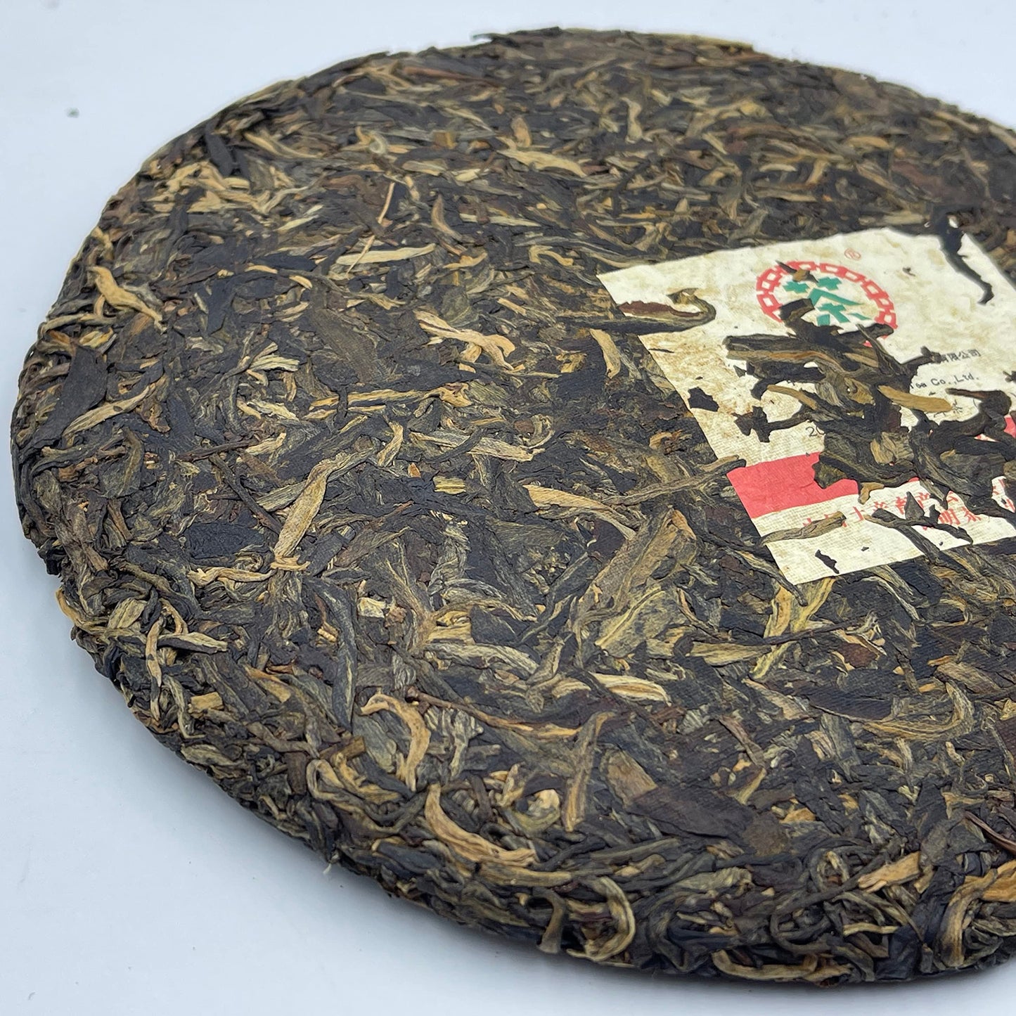 2007 Chinese Tea Color Badge Raw Pu-erh Tea Cake, 357g, from Yunnan