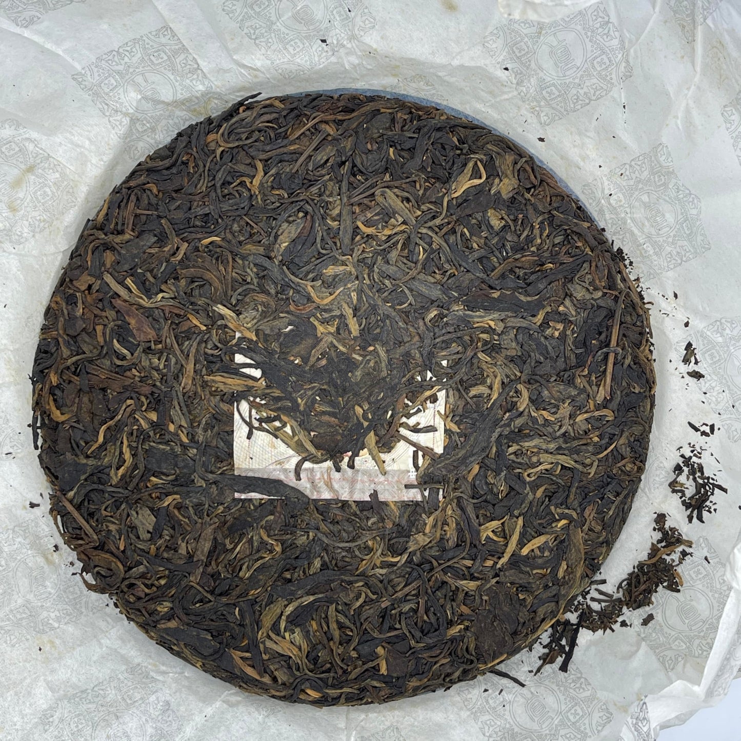 2008 Yuannian Zhenzang Jingdong Raw Pu-erh Tea Cake, 357g, from Yunnan
