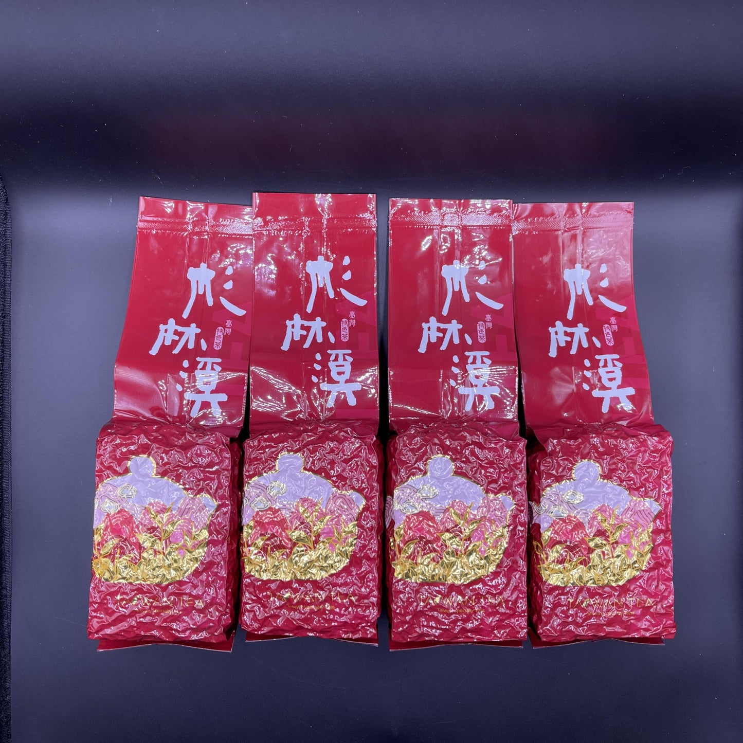 Premium Taiwan Shanlinxi Medium Roast Oolong Tea-Traditional Roasted Aroma High Mountain Loose Leaf-150g*4