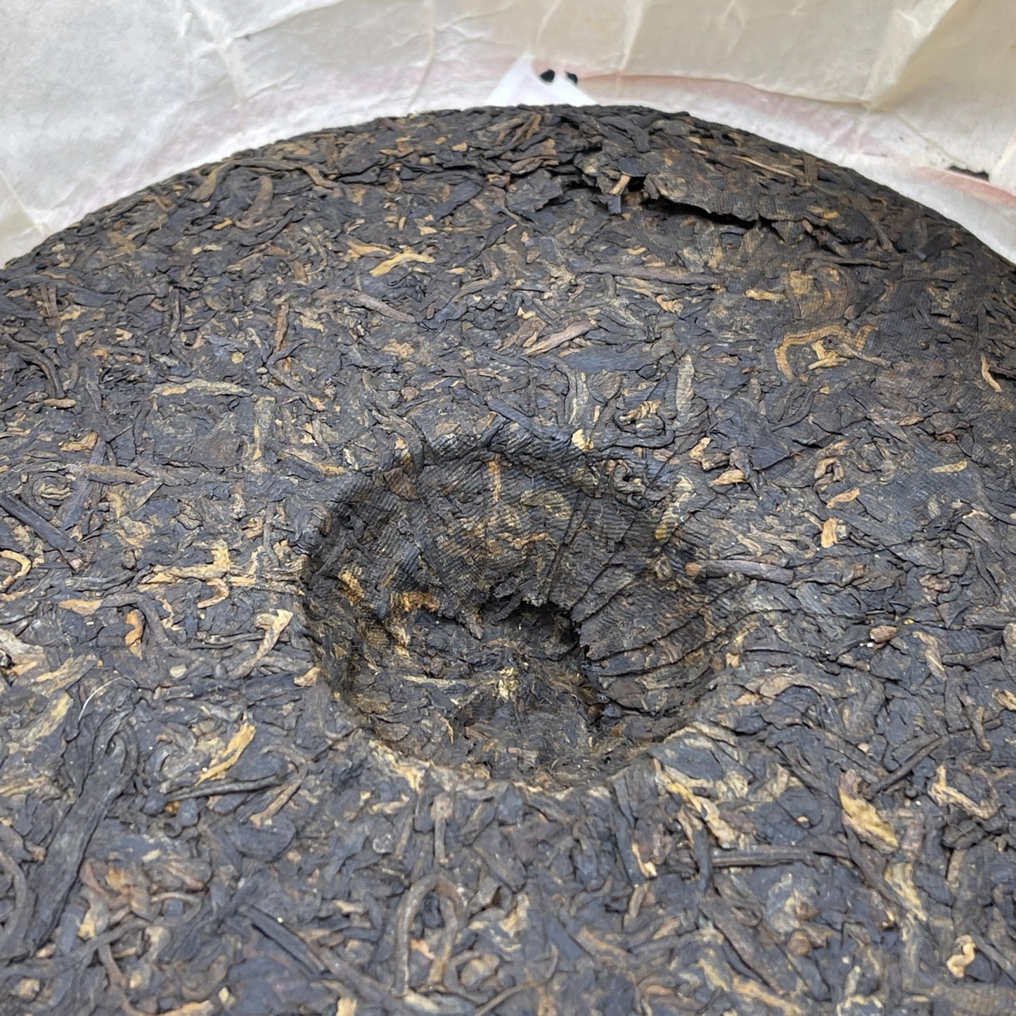 Lancang Ancient Tea 2014 0081 Ripe Pu-erh Tea Cake 357g