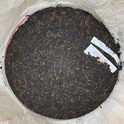 Lancang Ancient Tea 2012 0081 Ripe Pu-erh Tea Cake 357g