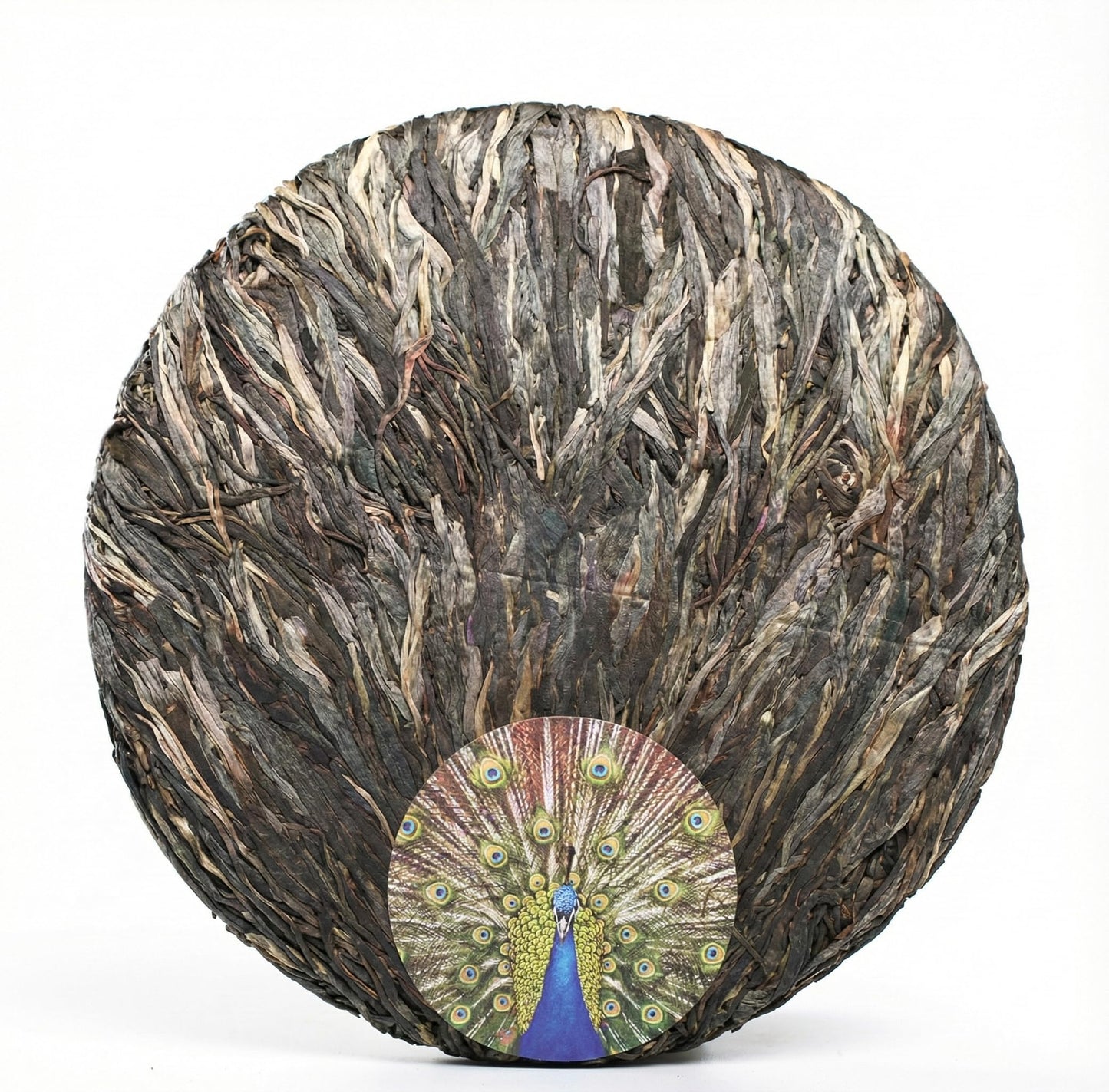2009 Bingdao "Thousand Feather Peacock" Raw Pu-erh Tea Cake (1000g)