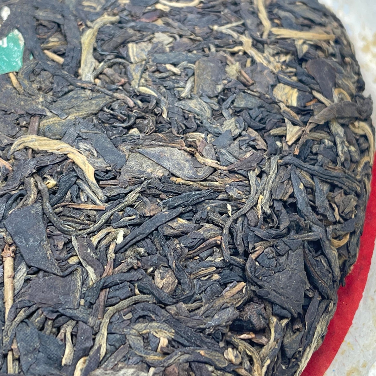 Pu-Erh tea,2007,Peacock Cake,357g,Raw