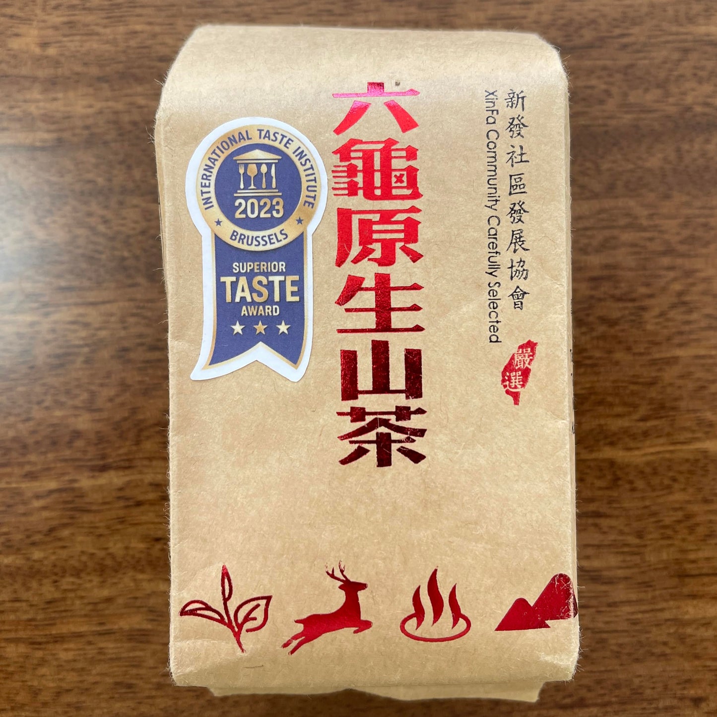 Taiwan indigenous wild tea,六龜原生山茶 Xinfa Community,Large-leaf black tea,75g*4