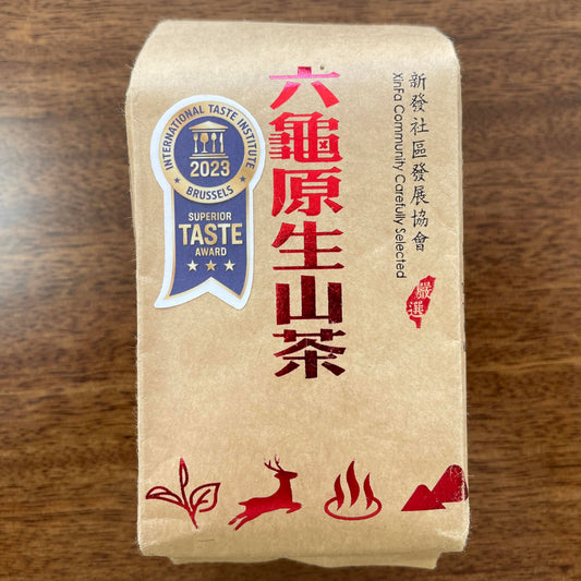 Taiwan indigenous wild tea,六龜原生山茶 Xinfa Community,Large-leaf black tea,75g*4