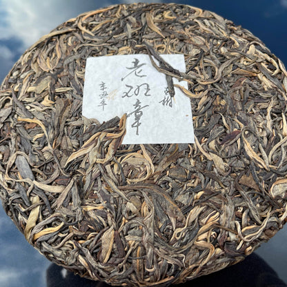 2021 Laobanzhang Ancient Tree Raw Pu-erh Tea Cake, 357g, from Yunnan