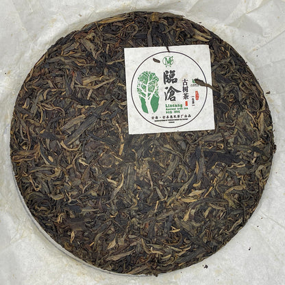 2012 Linchang Ancient Tree Raw Pu-erh Tea Cake, 380g, from Yunnan