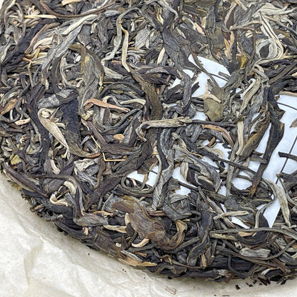 Pu-Erh tea,2021,SHENG JIA YUAN,Eighteen Villages of Mengku -Hai Gong,357g,Raw