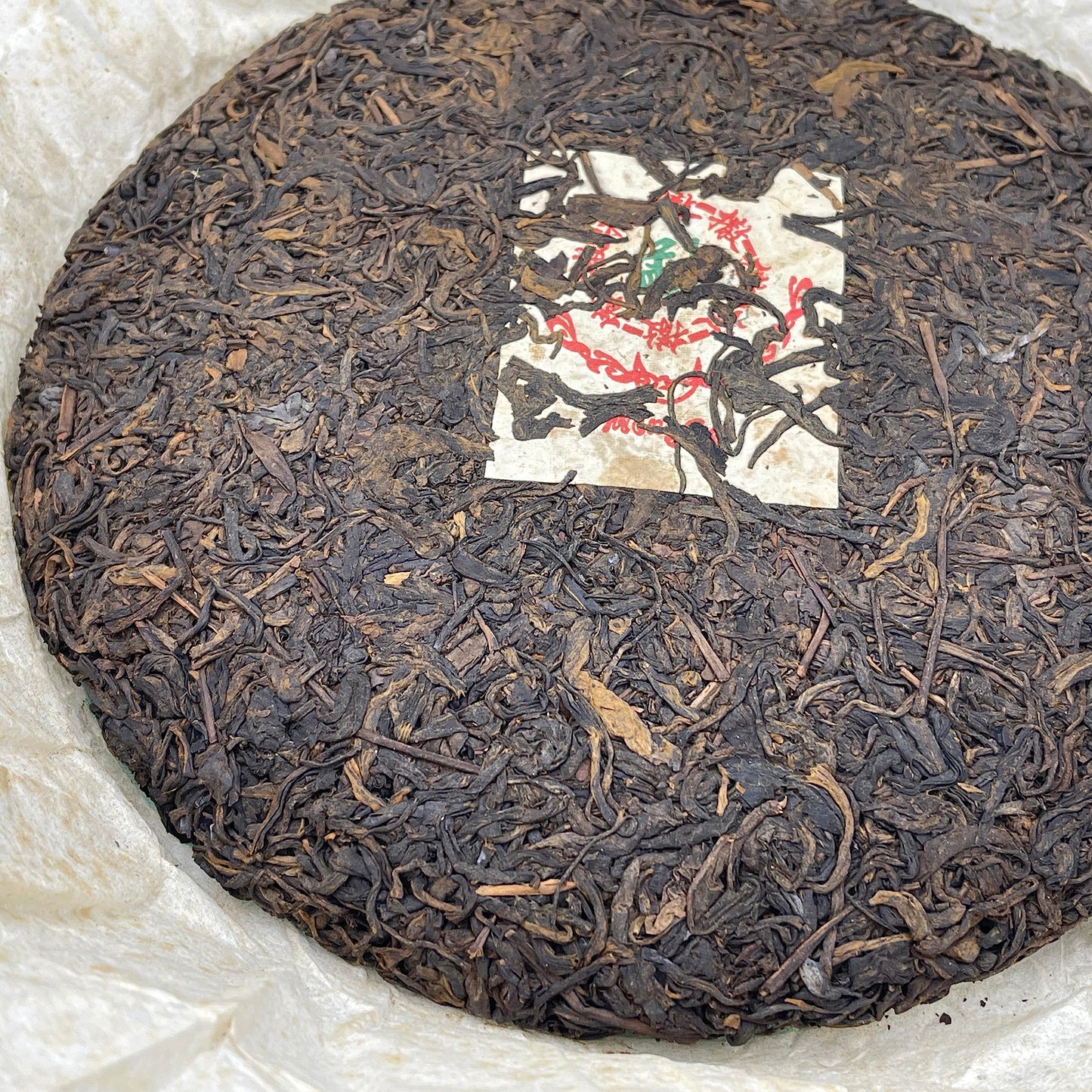2006 Mengsa Yiwu Arbor Qizi Raw Pu-erh Tea Cake, 357g, from Yunnan