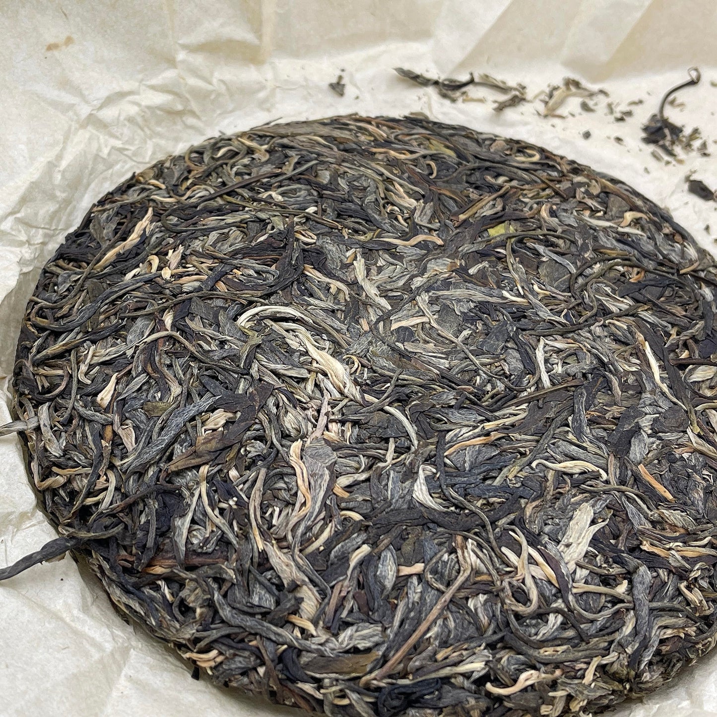 Pu-Erh tea,2021,SHENG JIA YUAN,Eighteen Villages of Mengku - Nasai,357g,Raw