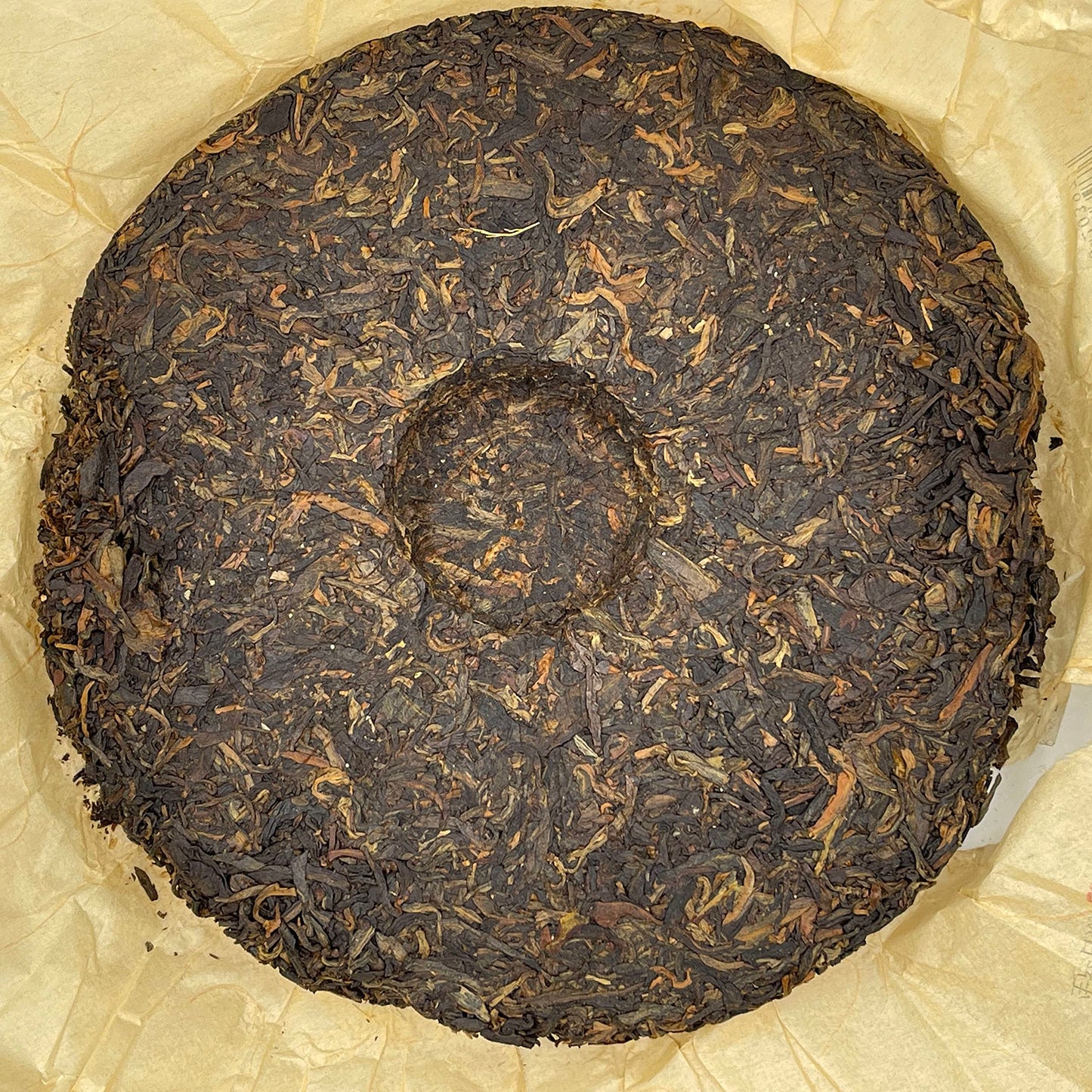 Custom Tea Taiwan Business Department Opening Commemorative Cake 2007 Raw Pu-Erh Tea 357g