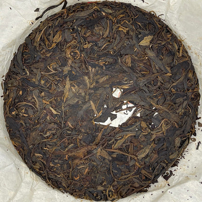 2007 Mingfeng Mountain Ancient Trees Raw Pu-erh Tea Cake, 357g, from Yunnan