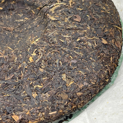 2009 Jiamu Rookie Raw Pu-erh Tea Cake, 357g, from Yunnan