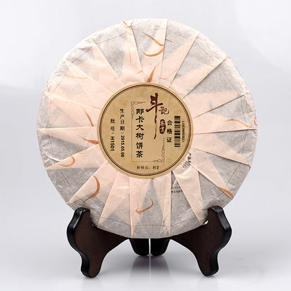 Dovji Naka Big Tree Raw Pu-erh Tea Cake, 357g, from Yunnan"